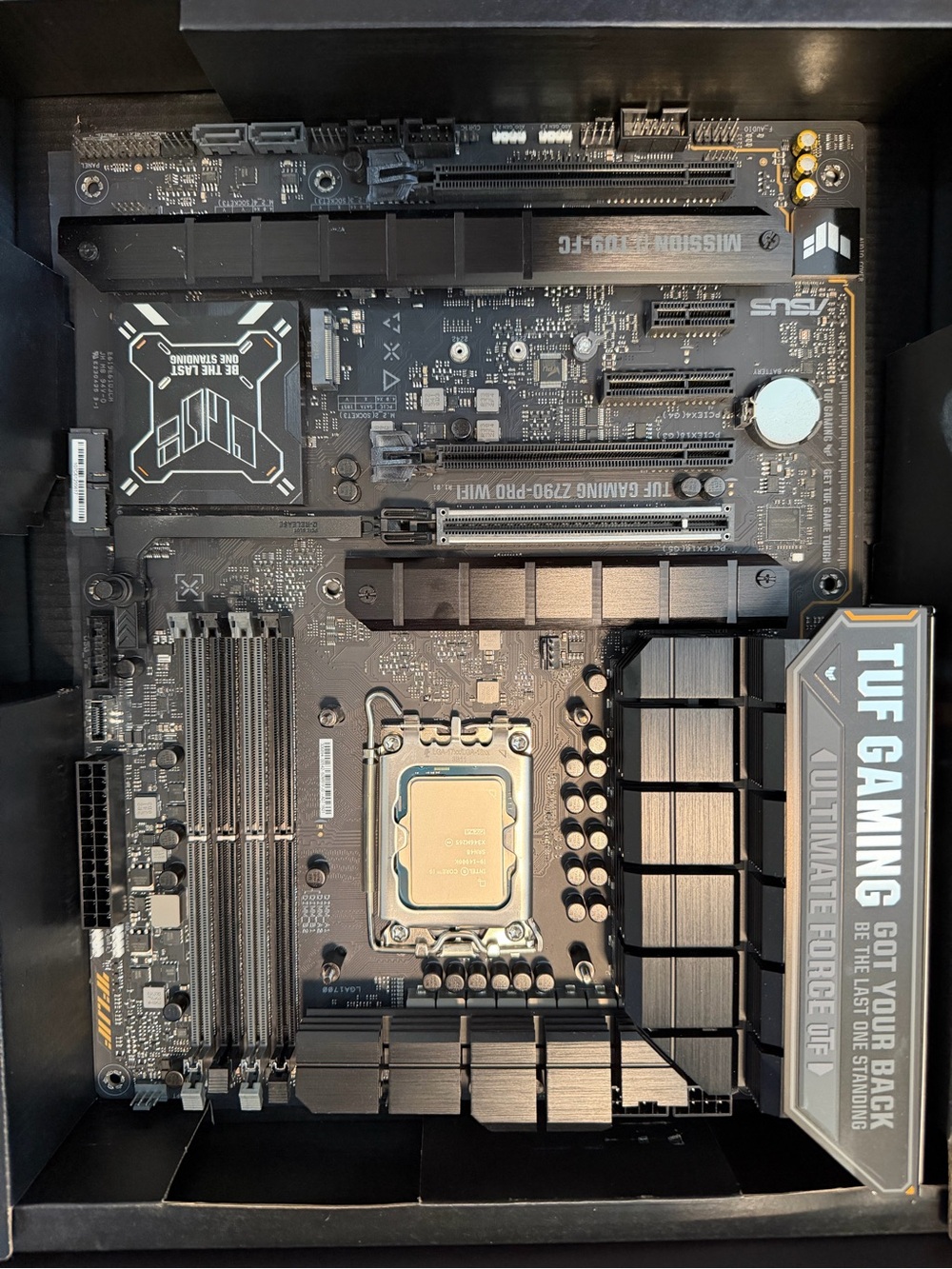 Intel Core i9-14900K Desktop Processor + ASUS TUF Game Z790-Pro WiFi Motherboard